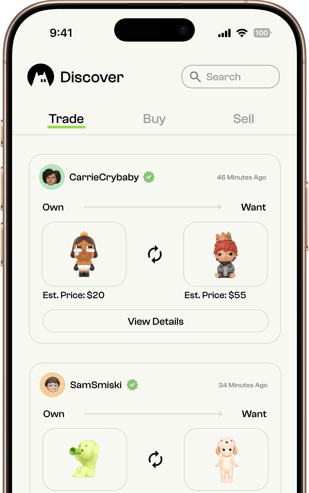 Trading Interface